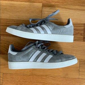 Adidas Campus Sneakers (grey: 8.5) 25.9 cm long